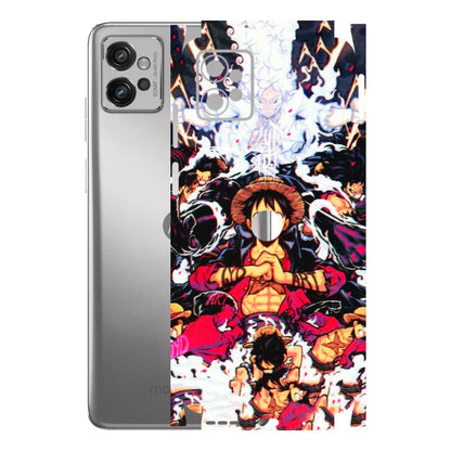 Motorola Phone Skins (All Models) - Luffy Anime Character - 3D Embossed Finish (L-203) Motorola Moto G32