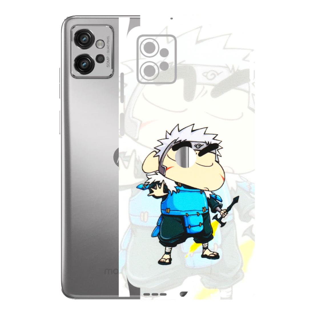 Motorola Phone Skins (All Models) - Angry Young Shinchan - 3D Embossed Finish (L-226) Motorola Moto G32