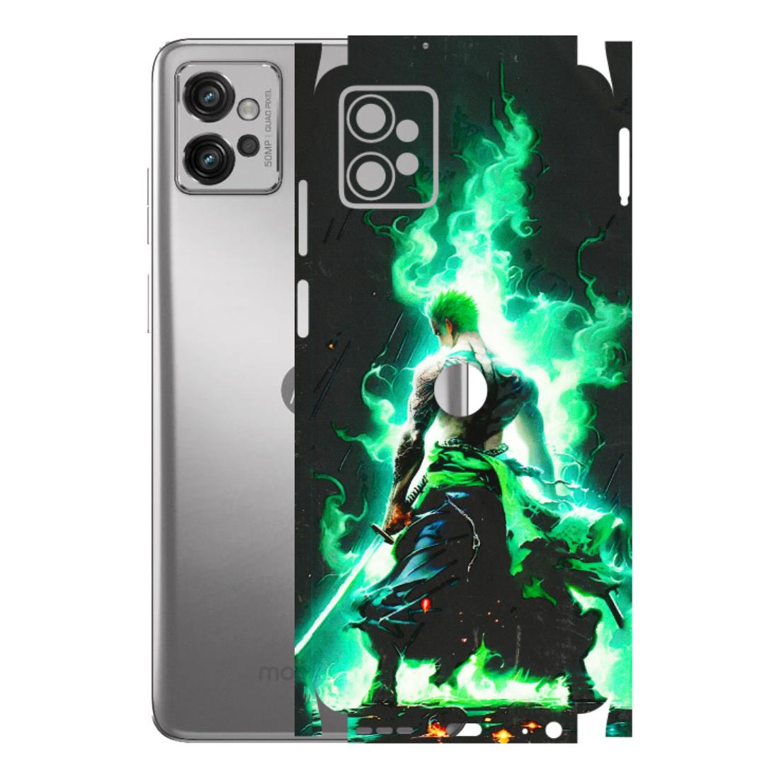 Motorola Phone Skins (All Models) - Zoro Sword - 3D Embossed Finish (L-241) Motorola Moto G32