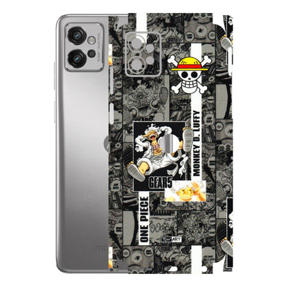 Motorola Phone Skins (All Models) - Cuffy Anime MonkeyCamic - 3D Embossed Finish (L-242) Motorola Moto G32
