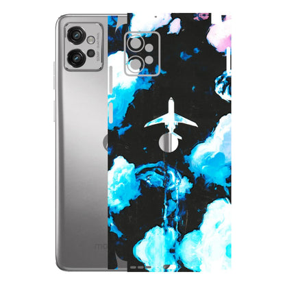 Motorola Phone Skins (All Models) - Travel In Airline - 3D Embossed Finish (L-264) Motorola Moto G32