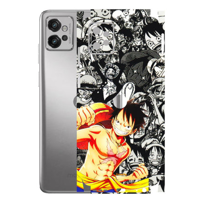 Motorola Phone Skins (All Models) - Anime Comics Games Doodles - 3D Embossed Finish (L-27) Motorola Moto G32