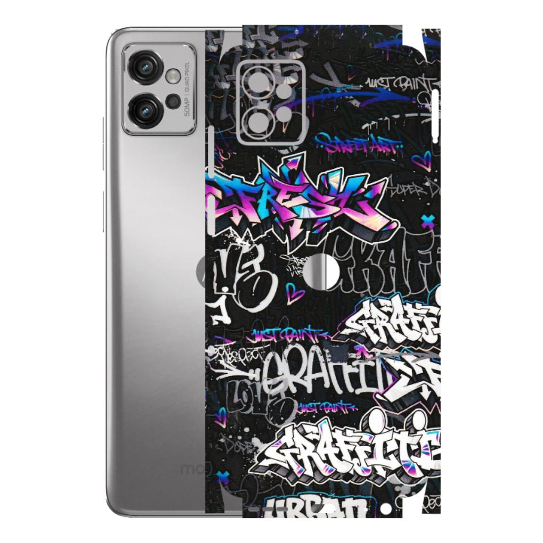 Motorola Phone Skins (All Models) - Graffiti Killer - 3D Embossed Finish (L-274) Motorola Moto G32