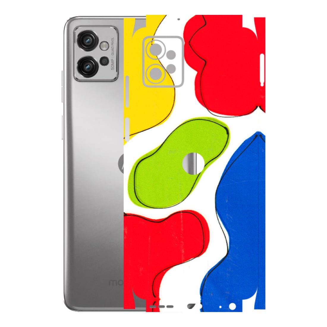 Motorola Phone Skins (All Models) - RGB Colour Paint - 3D Embossed Finish (L-284) Motorola Moto G32