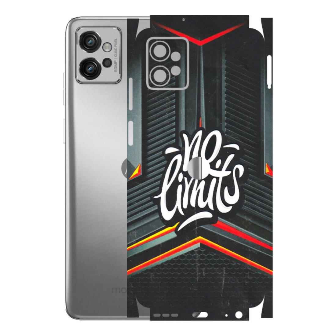 Motorola Phone Skins (All Models) - No Limits - 3D Embossed Finish (L-286) Motorola Moto G32