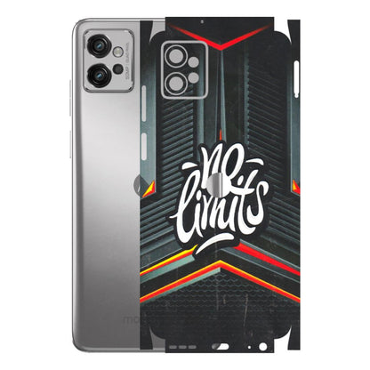 Motorola Phone Skins (All Models) - No Limits - 3D Embossed Finish (L-286) Motorola Moto G32