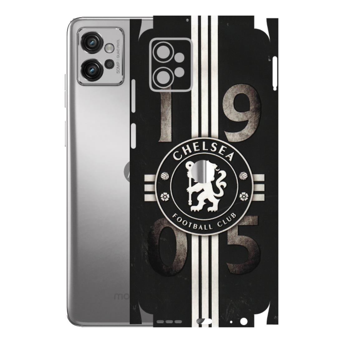 Motorola Phone Skins (All Models) - Chelsea Fan Club - 3D Embossed Finish (L-36) Motorola Moto G32