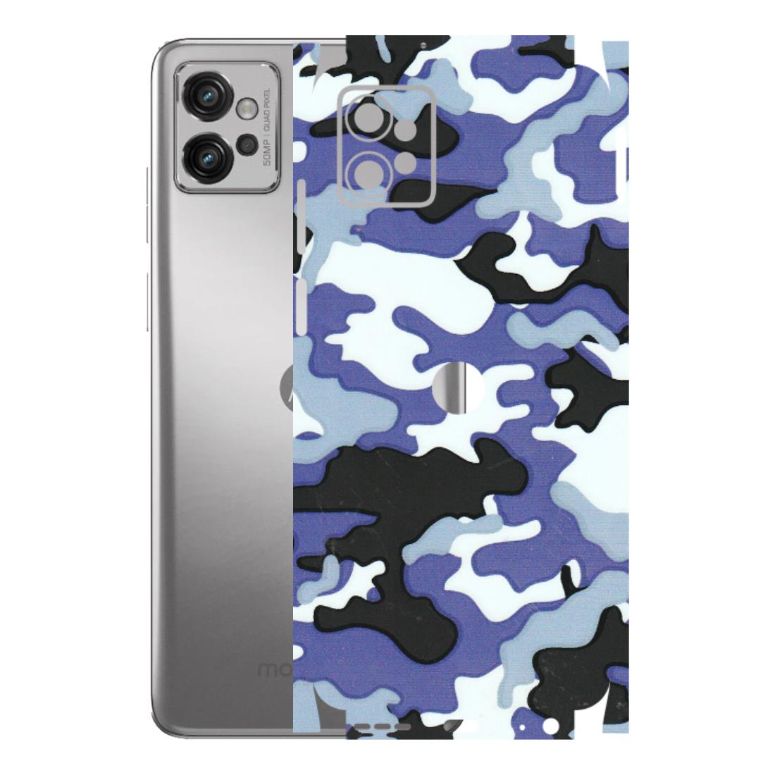 Motorola Phone Skins (All Models) - Powerfull Military Camoflauge - 3D Embossed Finish (L-49) Motorola Moto G32