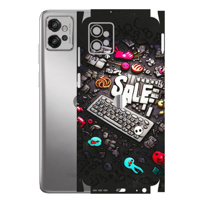 Motorola Phone Skins (All Models) - Gadgets Sale - 3D Embossed Finish (L-50) Motorola Moto G32