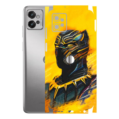 Motorola Phone Skins (All Models) - Yellow Panther - 3D Embossed Finish (L-54) Motorola Moto G32