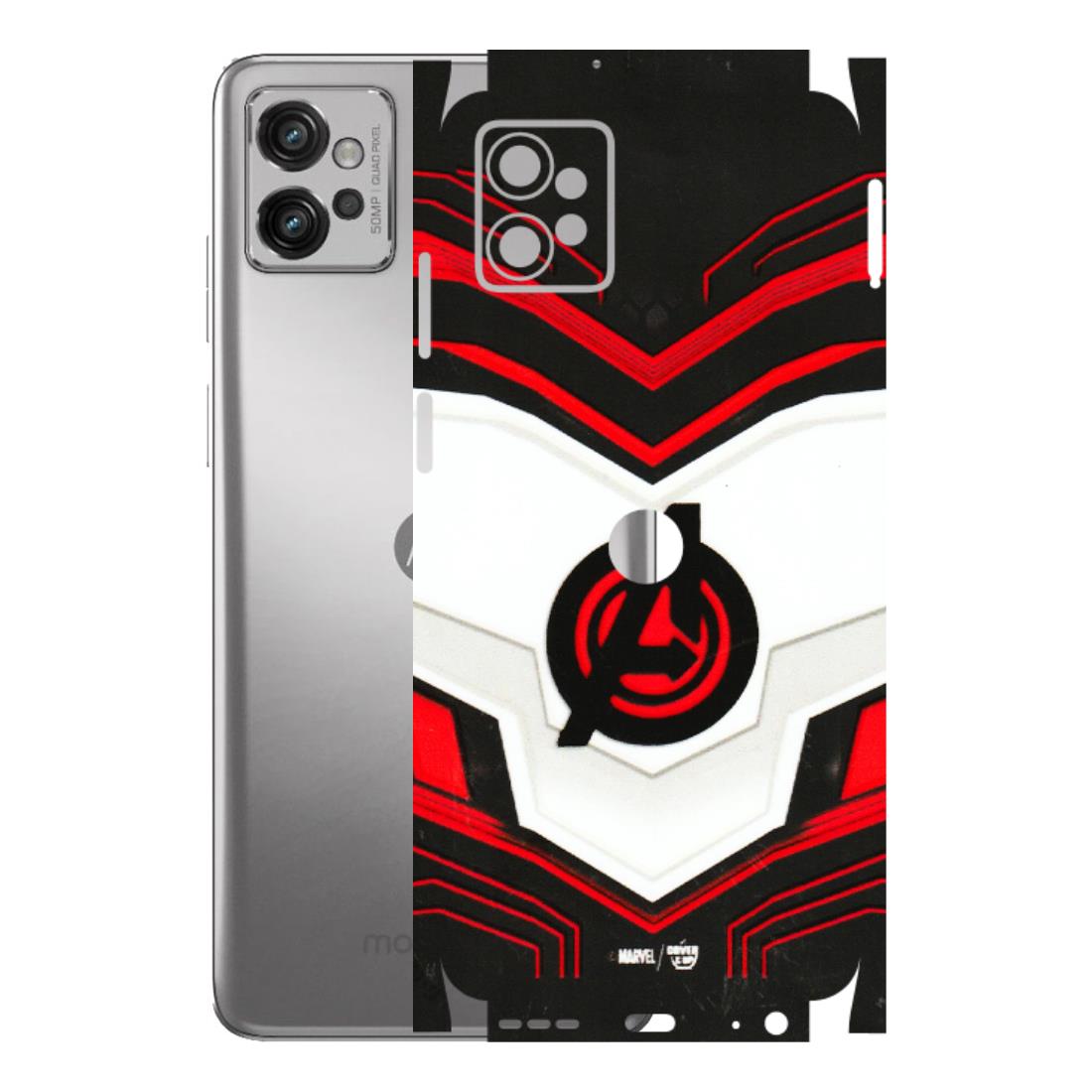 Motorola Phone Skins (All Models) - Avengers Logo - 3D Embossed Finish (L-55) Motorola Moto G32