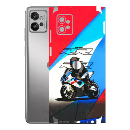 Motorola Phone Skins (All Models) - Bikers Love - 3D Embossed Finish (L-58) Motorola Moto G32