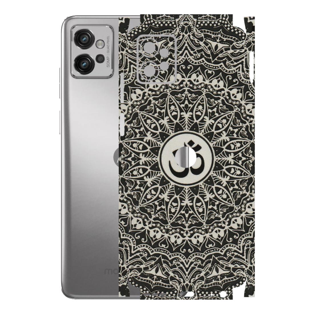 Motorola Phone Skins (All Models) - Aum Elegant Mandala - 3D Embossed Finish (L-62) Motorola Moto G32