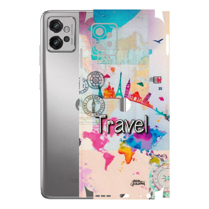 Motorola Phone Skins (All Models) - Travel The Wonders - Matte Finish (M-108) Motorola Moto G32