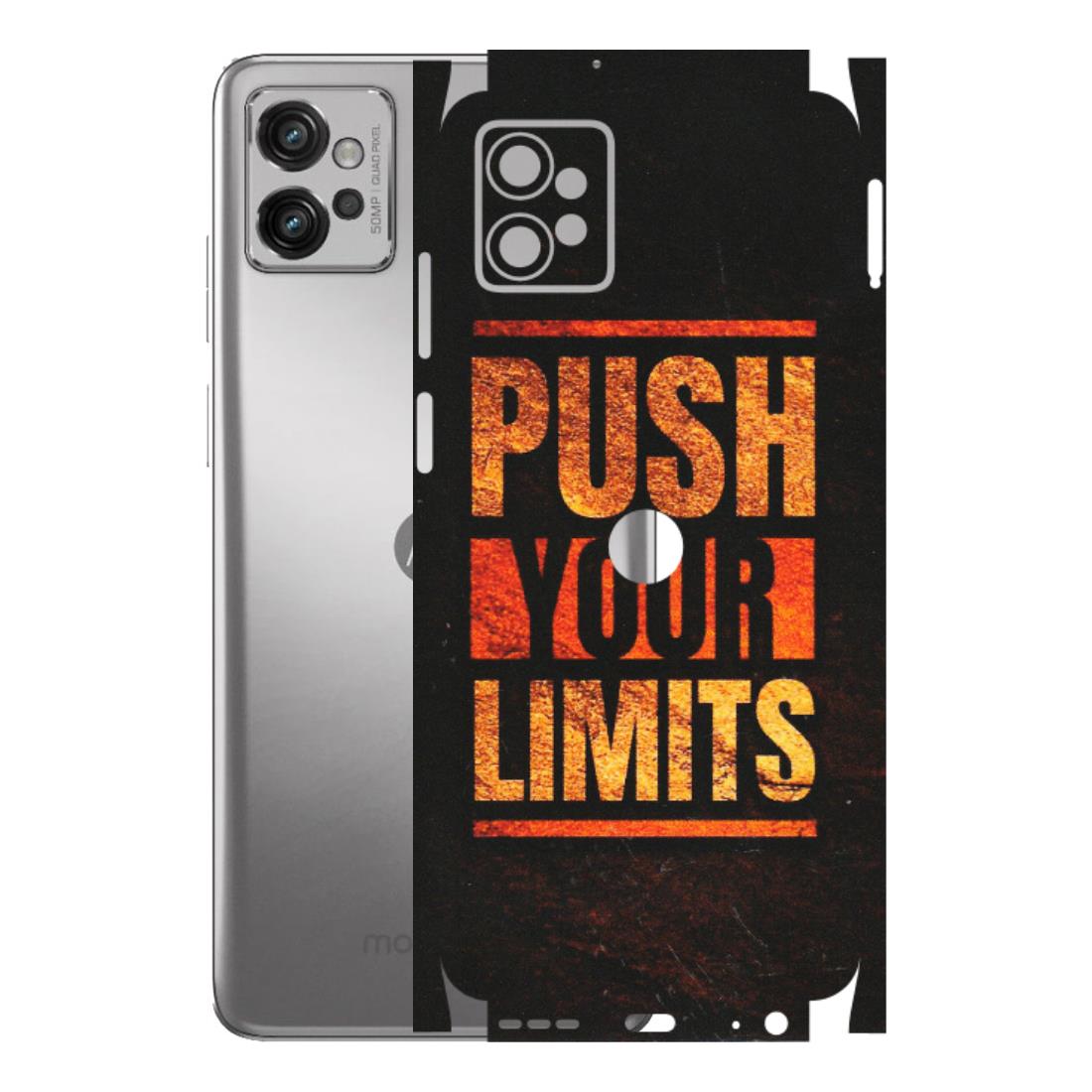 Motorola Phone Skins (All Models) - Push Your Limits - Matte Finish (M-118) Motorola Moto G32