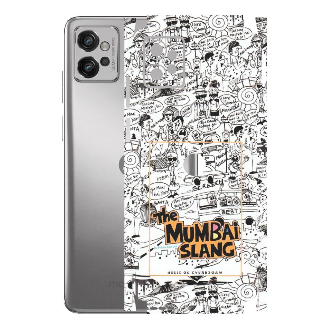 Motorola Phone Skins (All Models) - The Mumbai Slang - Matte Finish (M-142) Motorola Moto G32