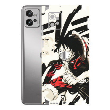 Motorola Phone Skins (All Models) - Monkey D.Luffy Manga Anime - Matte Finish (M-145) Motorola Moto G32