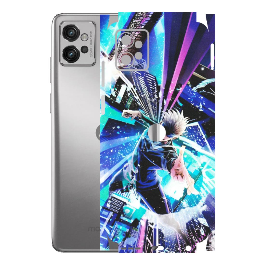 Motorola Phone Skins (All Models) - Manga Action Jujustu Kaisen Anime - Matte Finish (M-155) Motorola Moto G32