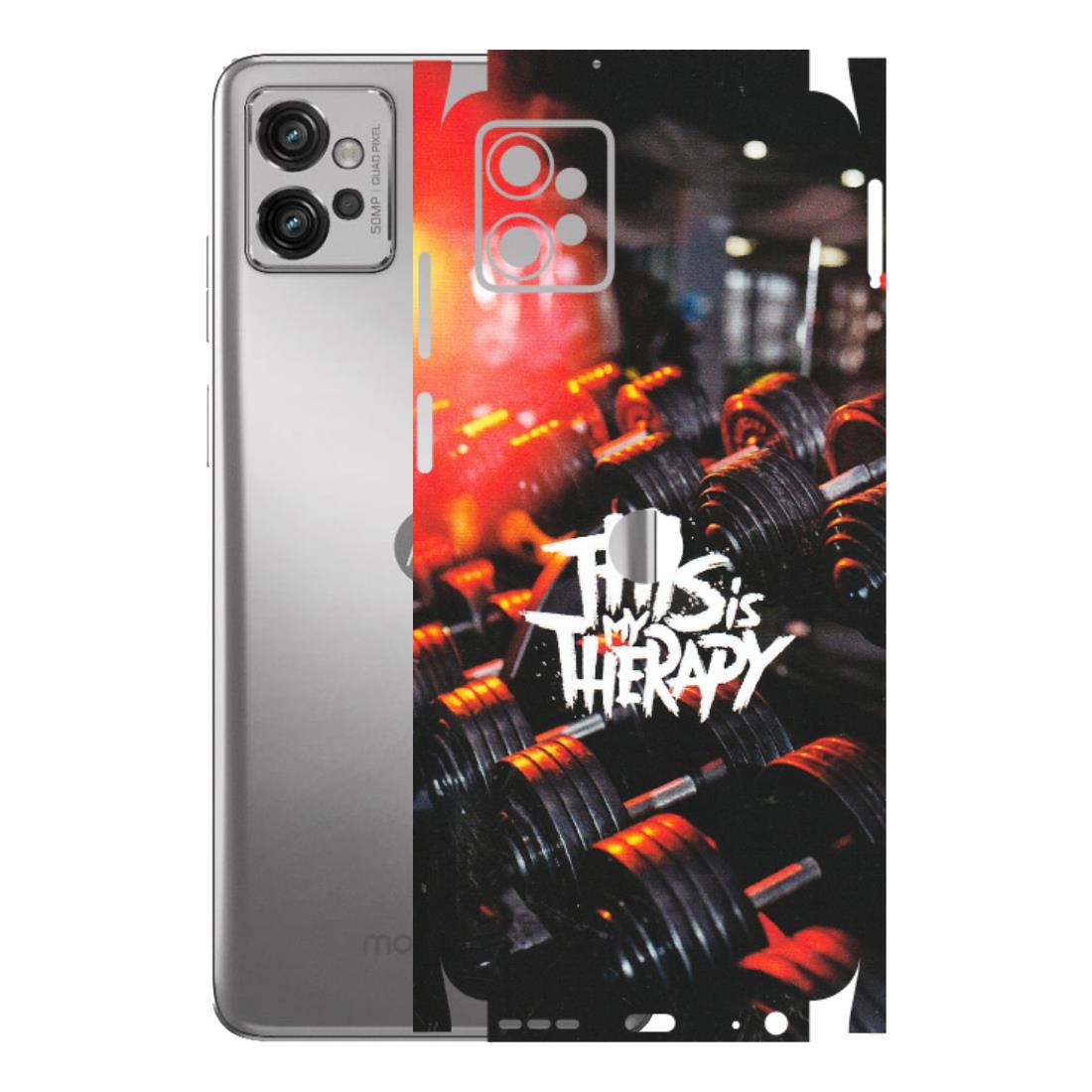 Motorola Phone Skins (All Models) - GYM Lover Therapy - Matte Finish (M-160) Motorola Moto G32