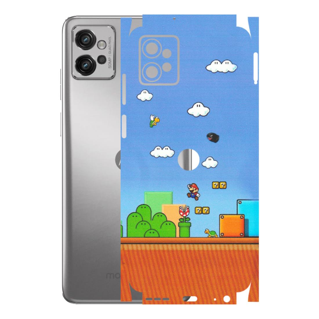 Motorola Phone Skins (All Models) - Mario Game Scene - Matte Finish (M-24) Motorola Moto G32