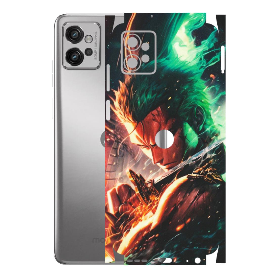 Motorola Phone Skins (All Models) - Anime Gojo Sword - Matte Finish (M-32) Motorola Moto G32