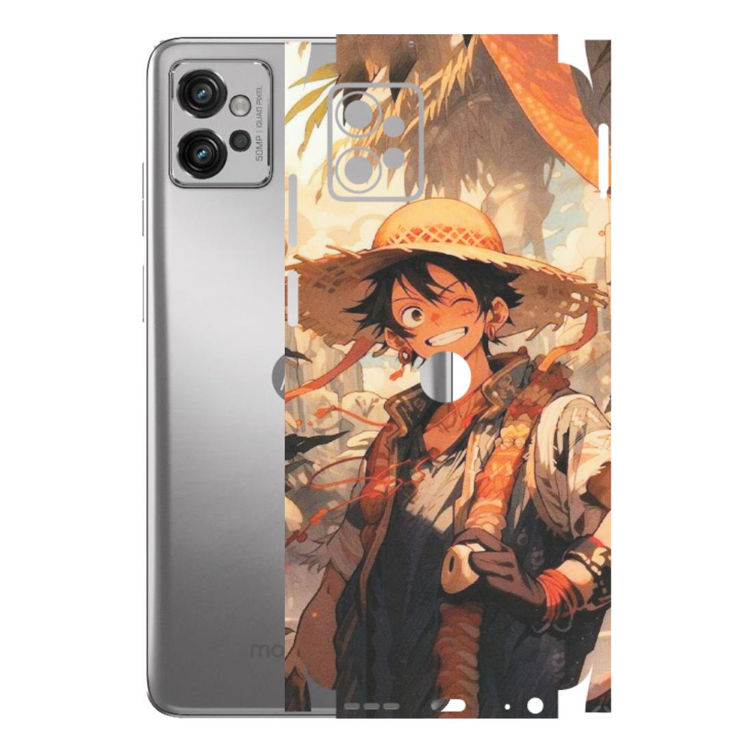 Motorola Phone Skins (All Models) - Anime Character Smile - Matte Finish (M-33) Motorola Moto G32