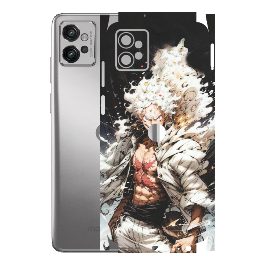 Motorola Phone Skins (All Models) - Anime Angry Classy Character - Matte Finish (M-34) Motorola Moto G32