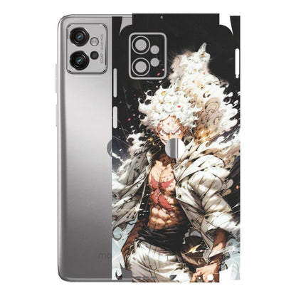 Motorola Phone Skins (All Models) - Anime Angry Classy Character - Matte Finish (M-34) Motorola Moto G32