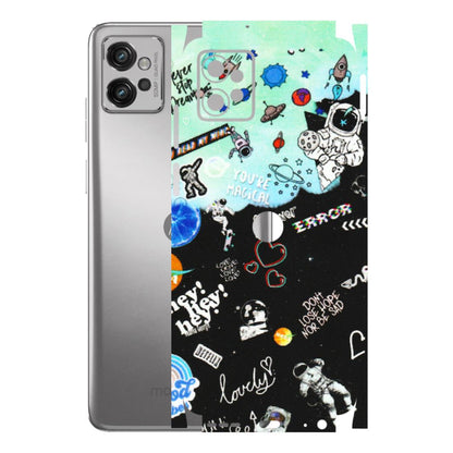 Motorola Phone Skins (All Models) - Living In A Space Dream - Matte Finish (M-46) Motorola Moto G32
