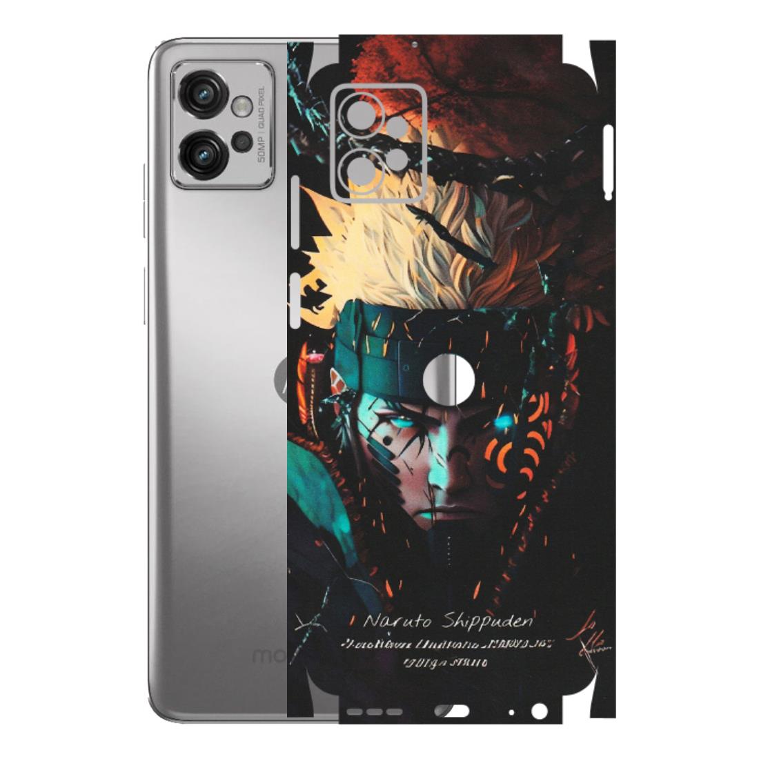 Motorola Phone Skins (All Models) - Naruto Shippuden - Matte Finish (M-76) Motorola Moto G32