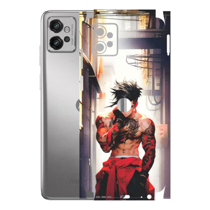 Motorola Phone Skins (All Models) - In the streets of Japan - Matte Finish (M-77) Motorola Moto G32
