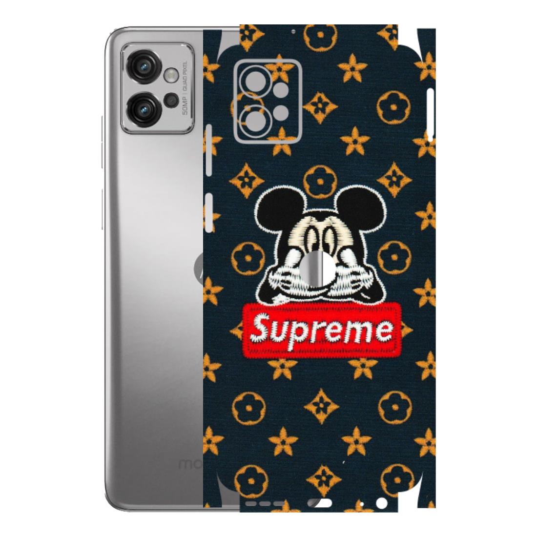 Motorola Phone Skins (All Models) - Mickey Supreme - Matte Finish (M-83) Motorola Moto G32