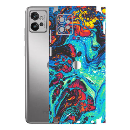 Motorola Phone Skins (All Models) - Majestic Galactic Marbel - Matte Finish (M-85) Motorola Moto G32