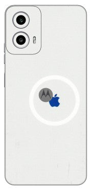 Motorola Phone Skins (All Models) - iPhone Magsafe Logo - 3D Embossed Finish (L-320) Motorola Moto G 34 (5G)