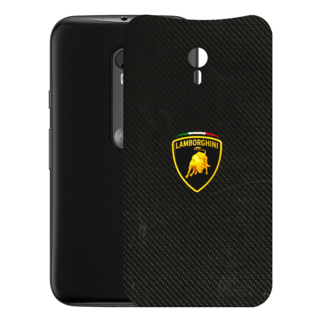 Motorola Phone Skins (All Models) - Dotted Lambo - 3D Embossed Finish (L-105) Motorola Moto G3