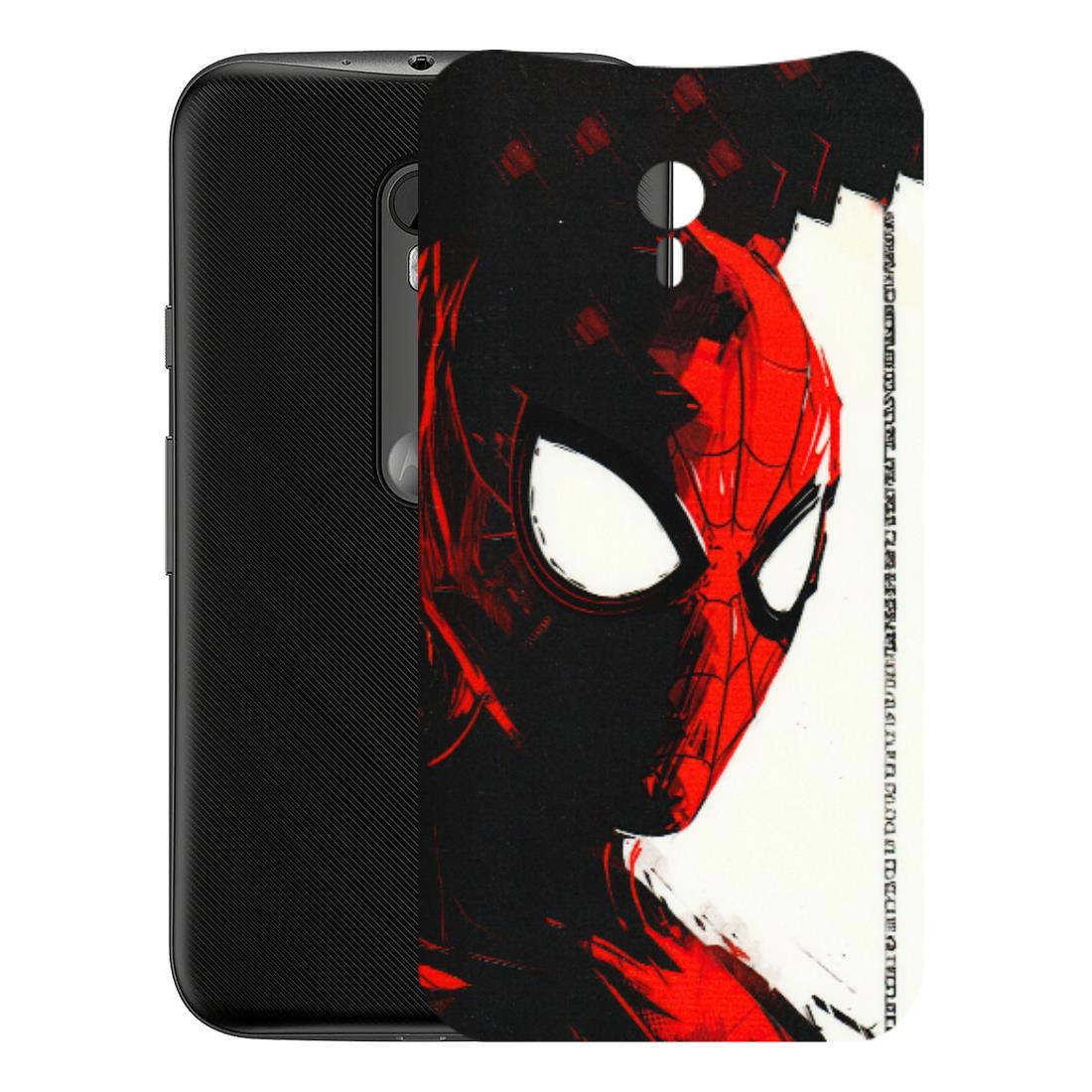 Motorola Phone Skins (All Models) - Spiderman Killer Face - 3D Embossed Finish (L-17) Motorola Moto G3