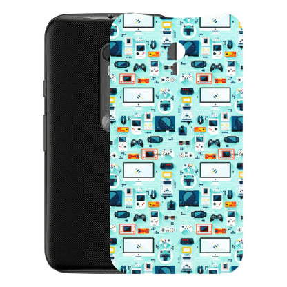 Motorola Phone Skins (All Models) - Gadgets Doodle - 3D Embossed Finish (L-184) Motorola Moto G3