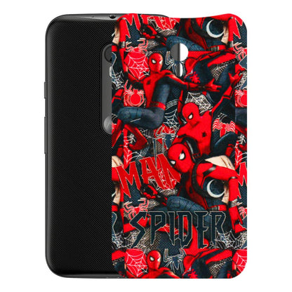 Motorola Phone Skins (All Models) - SpiderMan Cool - 3D Embossed Finish (L-188) Motorola Moto G3
