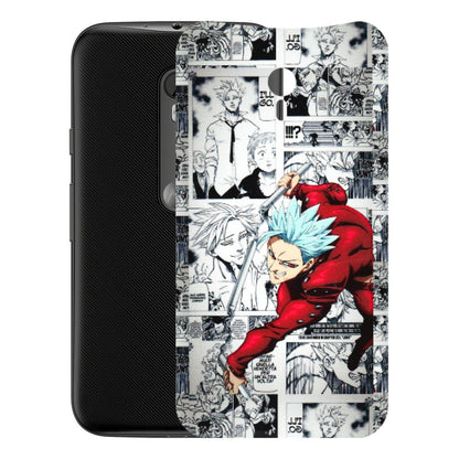 Motorola Phone Skins (All Models) - Anime Comic - 3D Embossed Finish (L-192) Motorola Moto G3