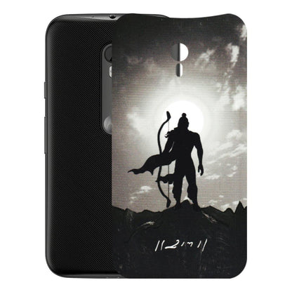 Motorola Phone Skins (All Models) - Jai Siya Ram - 3D Embossed Finish (L-200) Motorola Moto G3