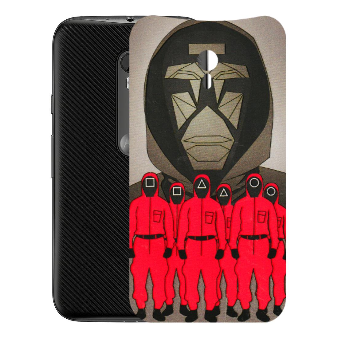Motorola Phone Skins (All Models) - Squid Game Hero - 3D Embossed Finish (L-245) Motorola Moto G3