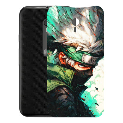 Motorola Phone Skins (All Models) - Kakashi Side Profile - 3D Embossed Finish (L-249) Motorola Moto G3