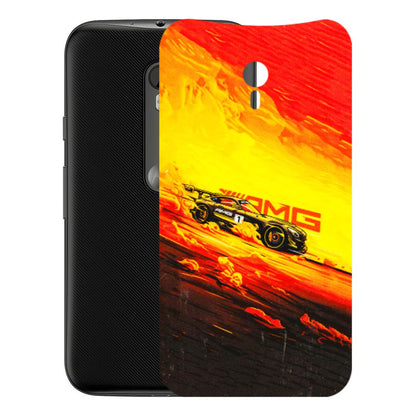 Motorola Phone Skins (All Models) - AMG Car Speed Cover - 3D Embossed Finish (L-256) Motorola Moto G3