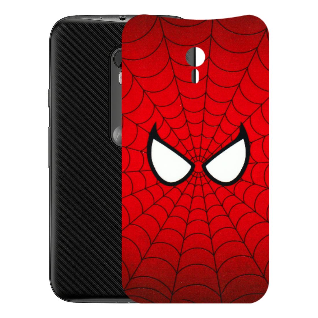 Motorola Phone Skins (All Models) - Spidey Eyes - 3D Embossed Finish (L-257) Motorola Moto G3