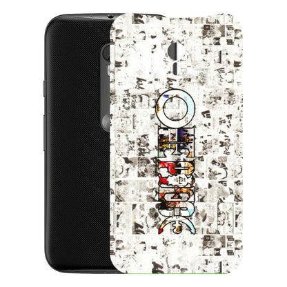 Motorola Phone Skins (All Models) - One Piece Manga - 3D Embossed Finish (L-26) Motorola Moto G3