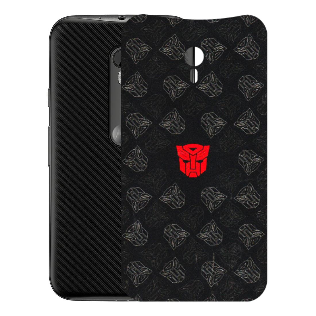 Motorola Phone Skins (All Models) - Transformers Devastation - 3D Embossed Finish (L-301) Motorola Moto G3