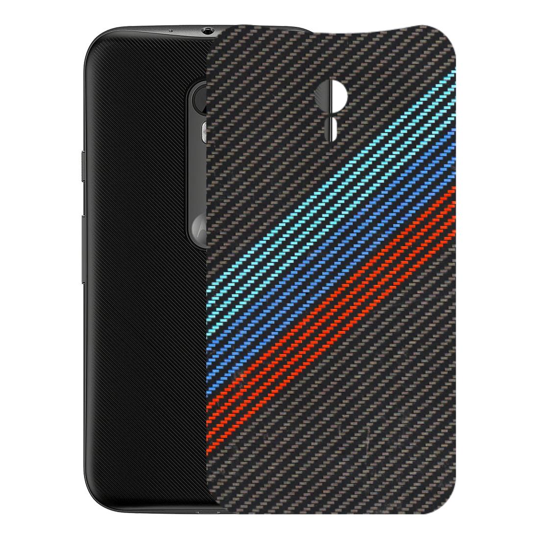 Motorola Phone Skins (All Models) - Carbon BM - 3D Embossed Finish (L-302) Motorola Moto G3