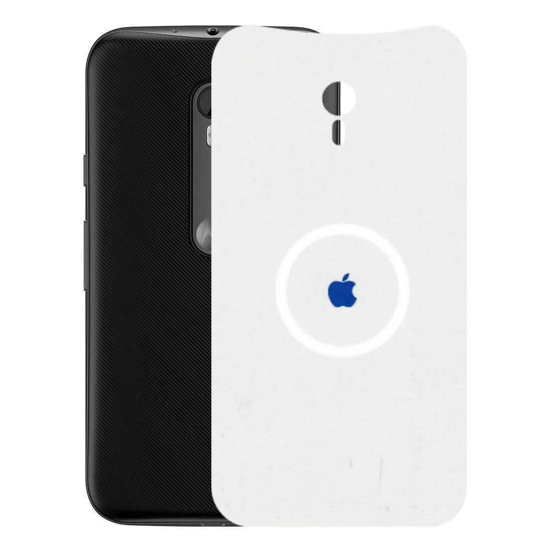 Motorola Phone Skins (All Models) - iPhone Magsafe Logo - 3D Embossed Finish (L-320) Motorola Moto G3