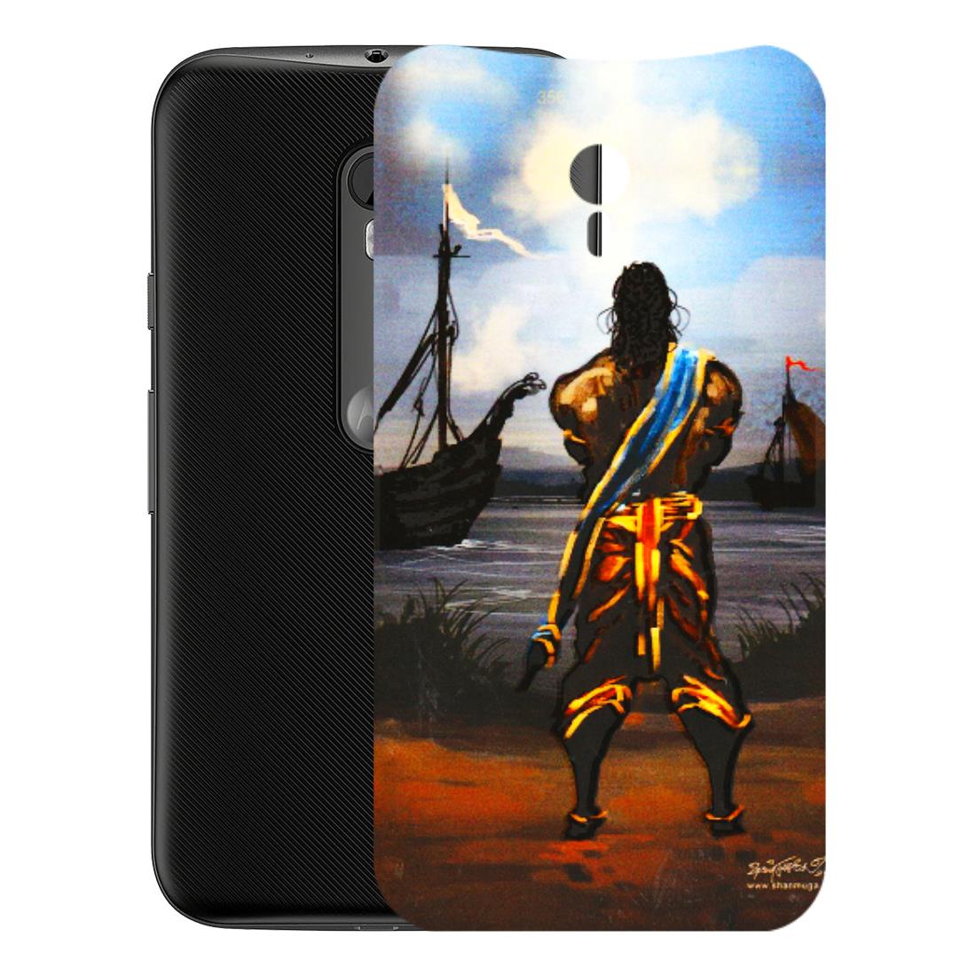Motorola Phone Skins (All Models) - Heavenly God Figure - 3D Embossed Finish (L-34) Motorola Moto G3
