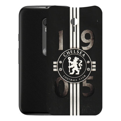 Motorola Phone Skins (All Models) - Chelsea Fan Club - 3D Embossed Finish (L-36) Motorola Moto G3